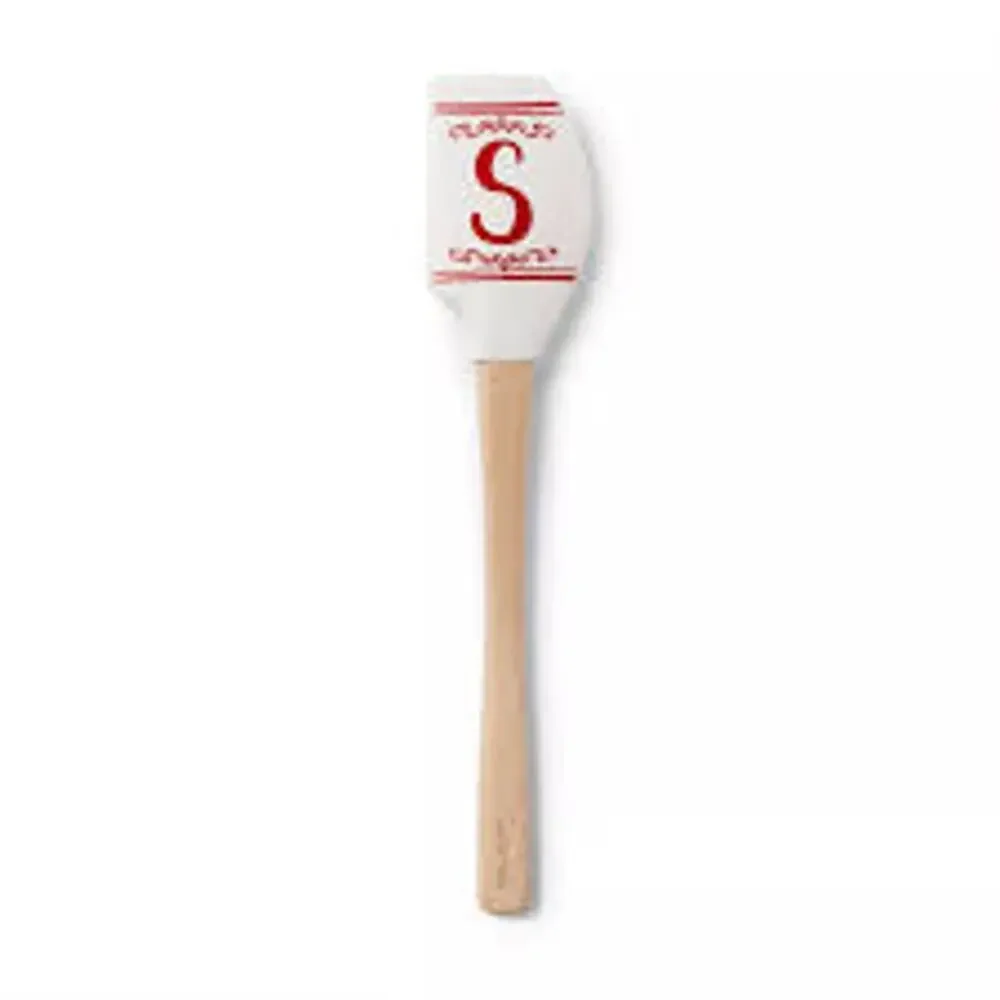 NEW Sur La Table Monogram Silicone Head Spatula Letter 